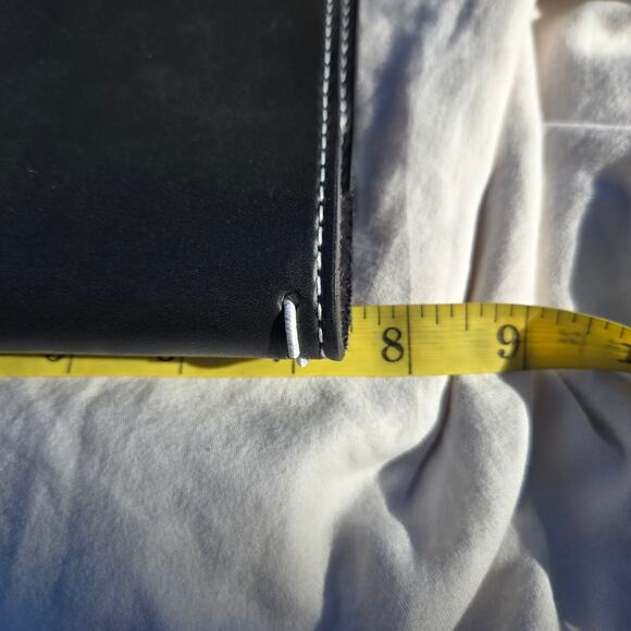 Chic Sparrow Journal Cover Black Leather Made in the USA Travelers Book - Picture 9 of 11